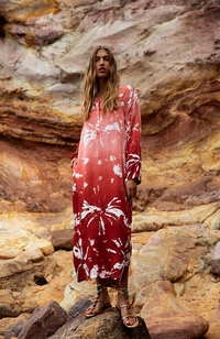 Llew Maxi Marrakesh Viscose - Terracotta