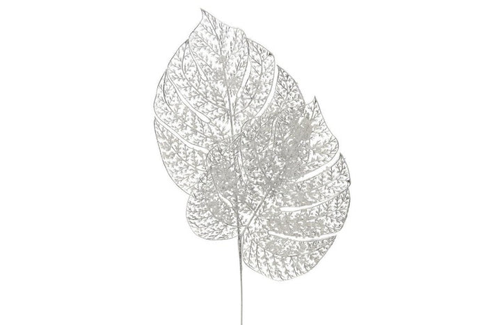 Leaf Spray Silver - Large