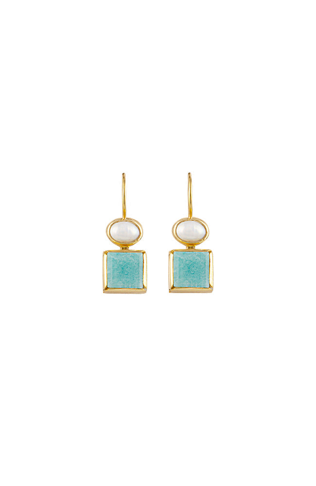 Hillside Earrings - Gold