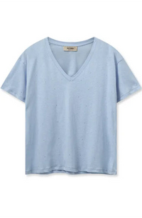 Main O-SS Deco Tee - Cashmere Blue