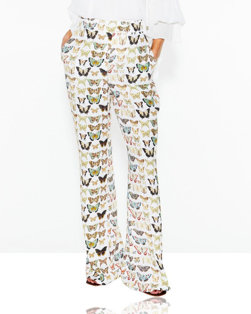 Taking Flight Pant - White Butterfly