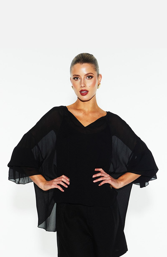 Glasshouse Top - Black