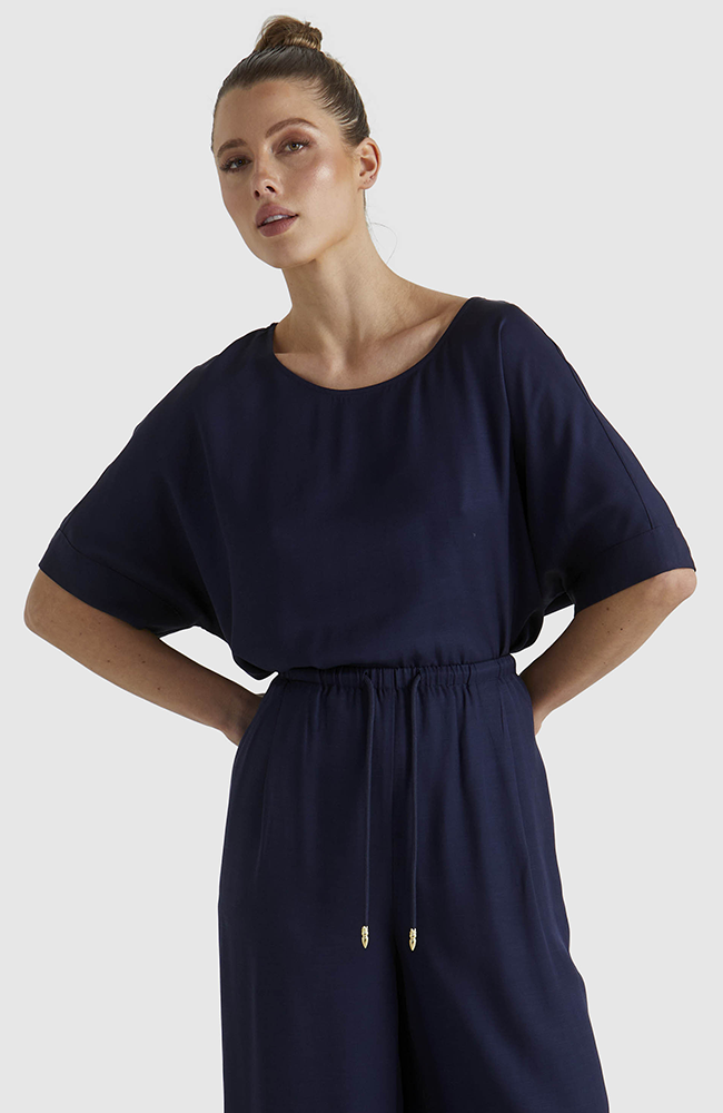 Fusion Top - Navy