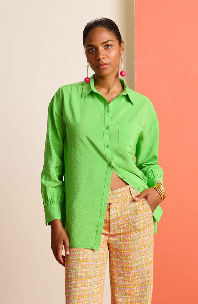 Classic Green Blouse - Green