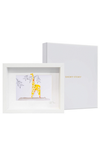 Giraffe White Frame Small