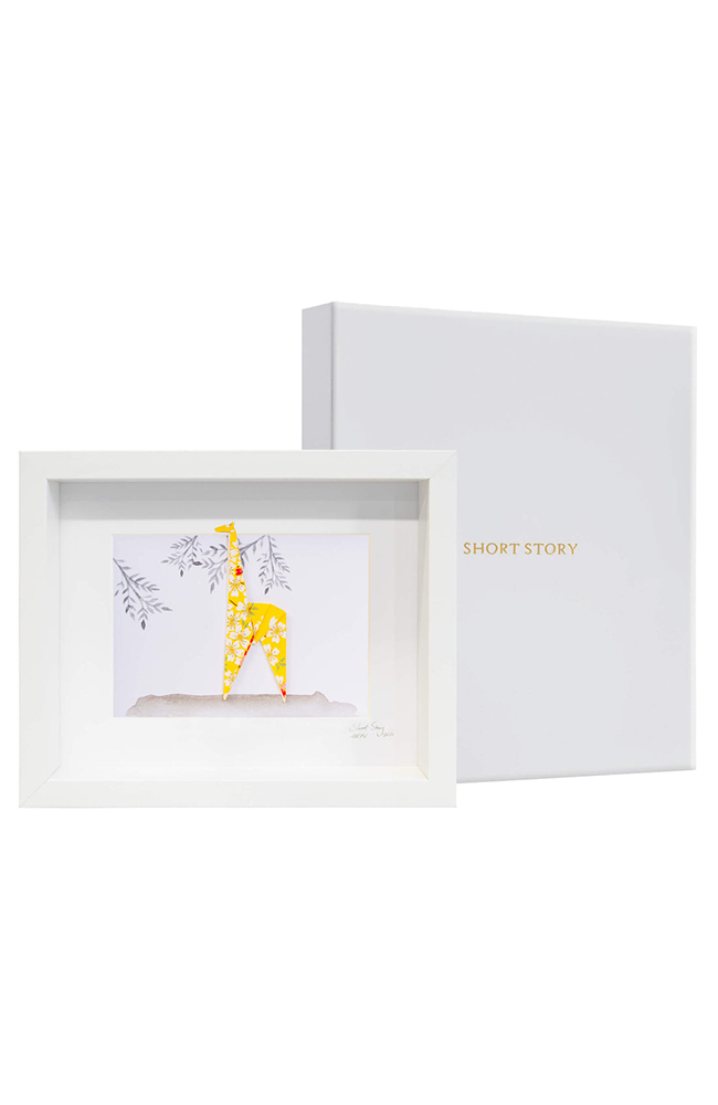 Giraffe White Frame Small