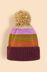 Lilia Bobble Hat - Mixed Vintage