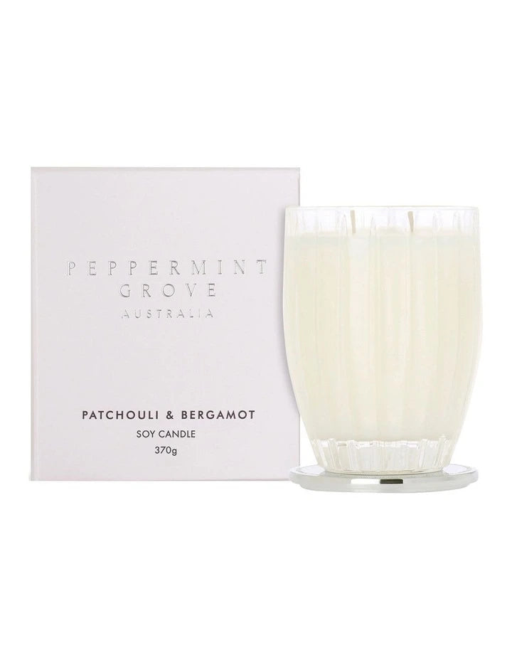 Patchouli & Bergamot - Large Candle