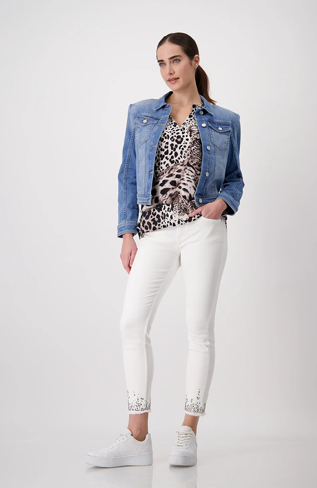 Shirt Collar Jacket - Jeans