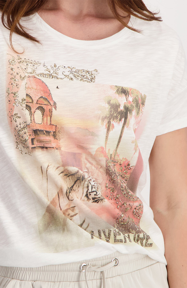 Tiger Print T Shirt