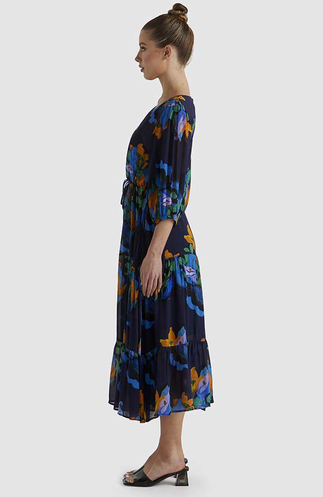 Twilight Dress - Navy Floral