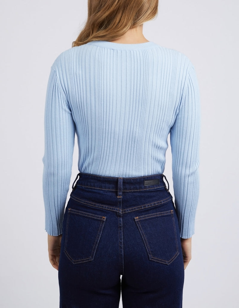 Greta Long Sleeve - Pale Blue