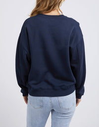 Nimble Crew Sweater - Navy