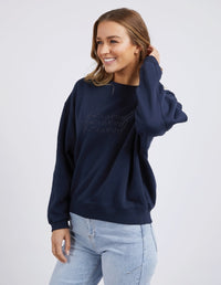 Nimble Crew Sweater - Navy