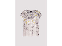 Toskana Flower T-Shirt - Taupe