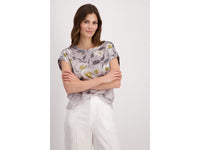 Toskana Flower T-Shirt - Taupe