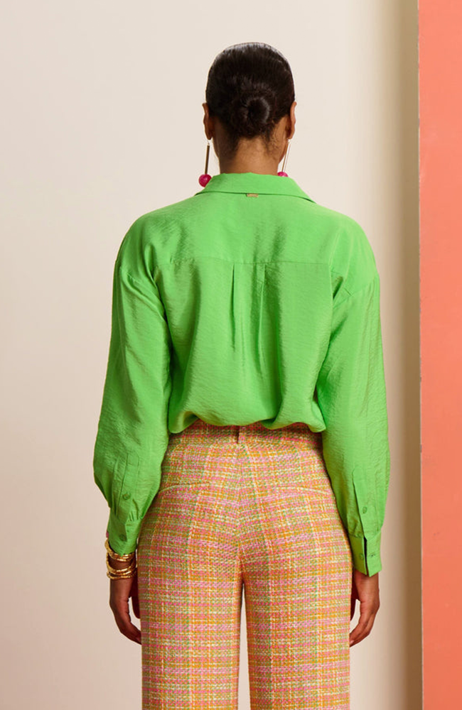 Classic Green Blouse - Green