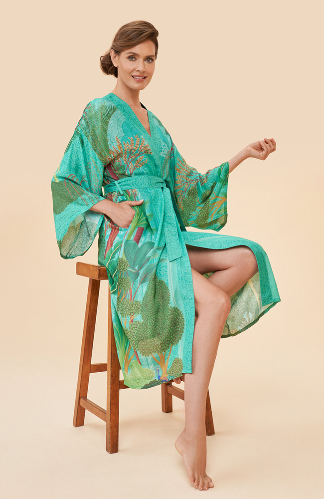 Secret Paradise Kimono Gown