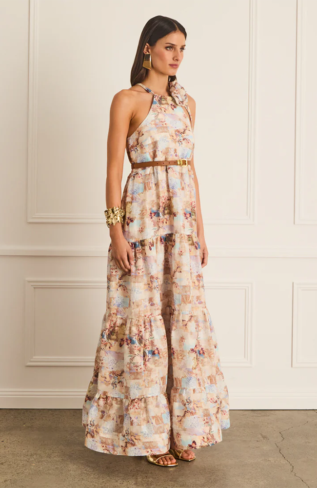 Kerilee Maxi Dress in Celestial