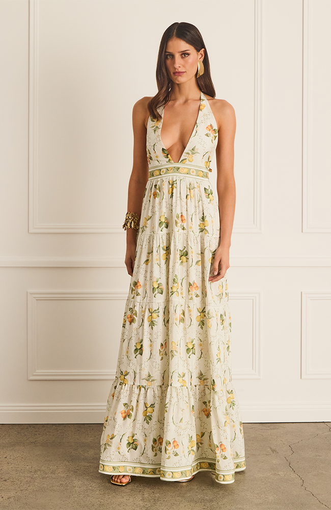 Jacinta Maxi Dress - Valencia