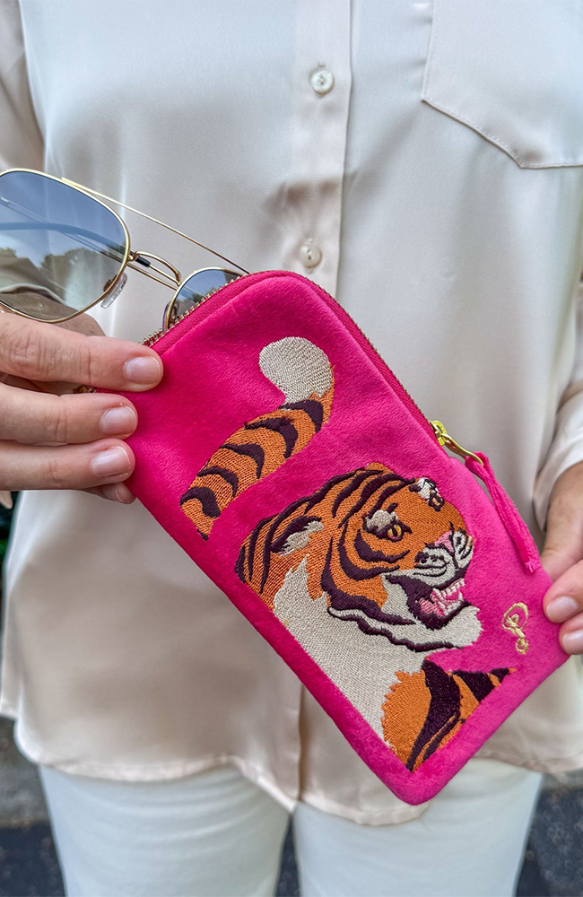 Thrill Of The Tiger Glasses Pouch