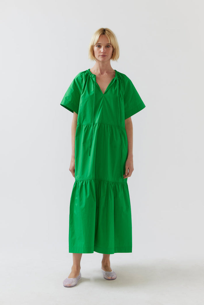 Delia Dress - Apple Green