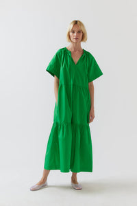 Delia Dress - Apple Green