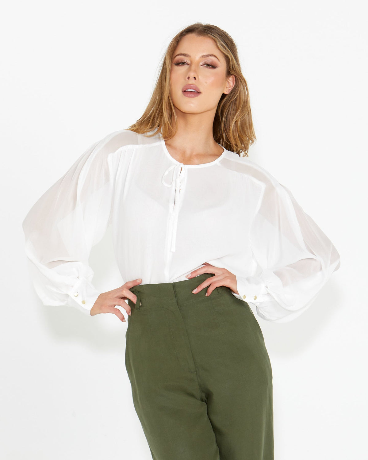 Honest Boho Blouse - Ivory