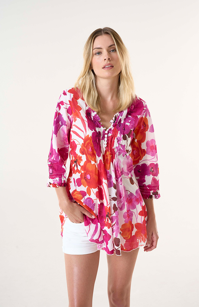 Poppy Top - Flamenco Pink