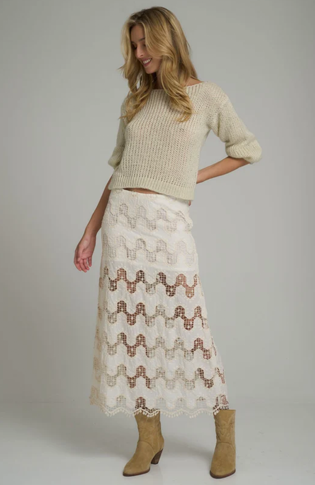 Norfolk Skirt - Natural