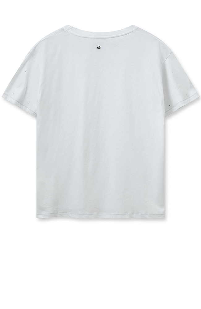 Main O-SS Deco Tee - White