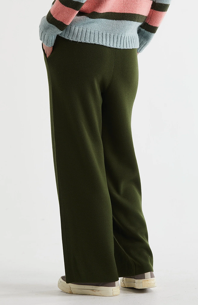 Milano Knit Pant - Olive