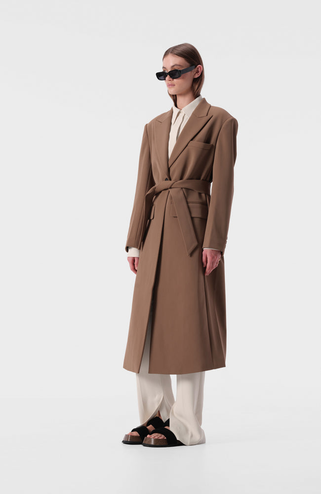 Raquel Coat - Dark Taupe