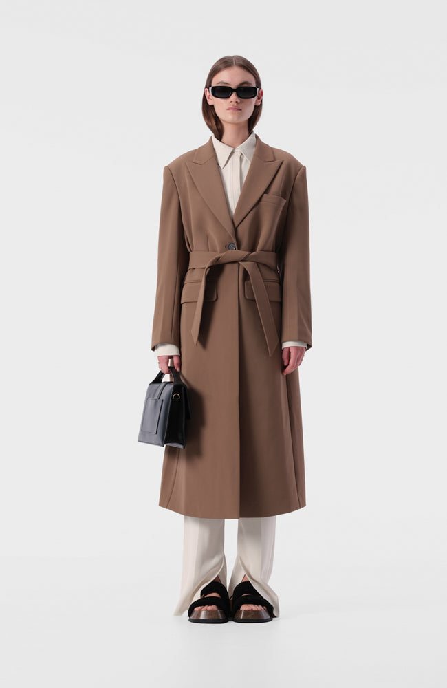 Raquel Coat - Dark Taupe