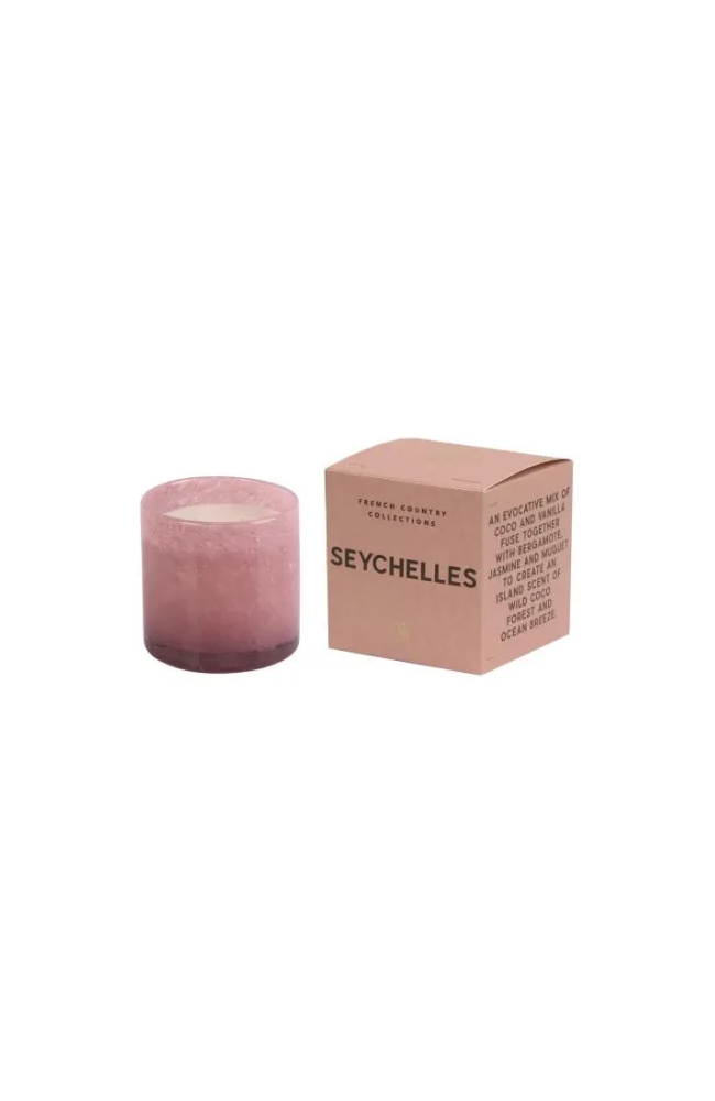 Seychelles Glass Candle