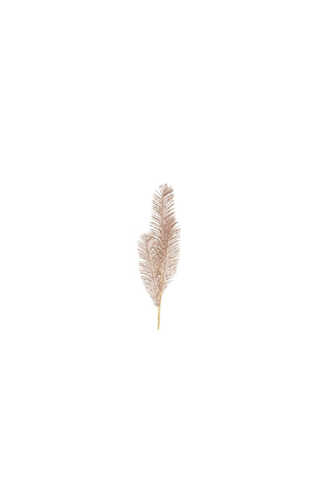 Feather Glitter Spray Rose Gold