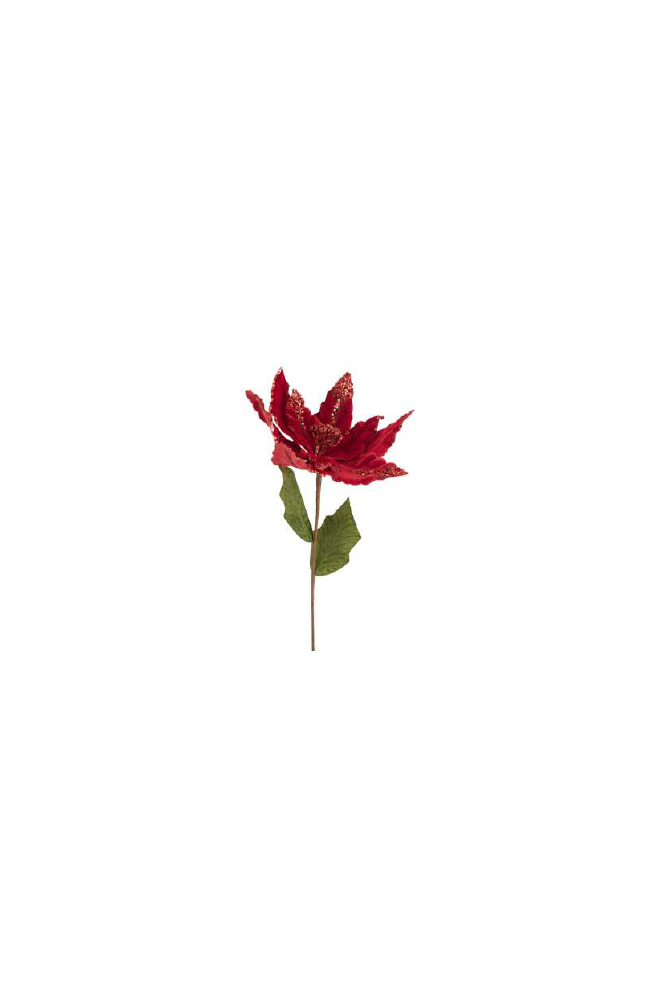 Poinsettia Stem Red Velvet