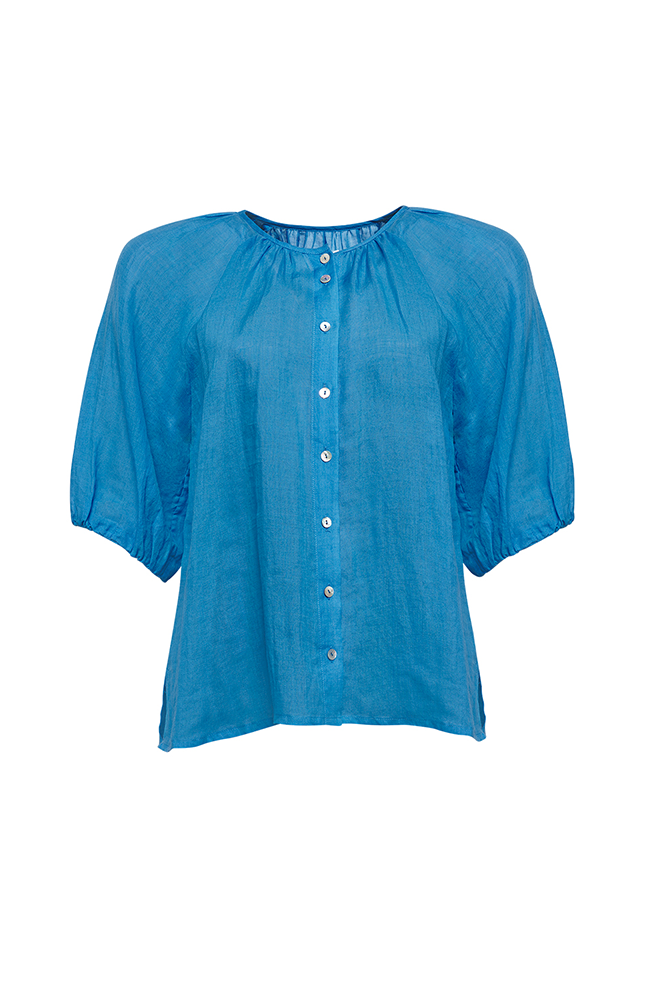 Colourwheel Blouse - Azure