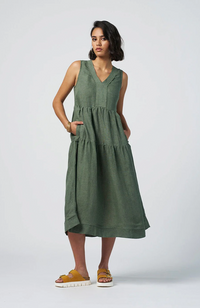 Sunshine Midi Dress - Khaki