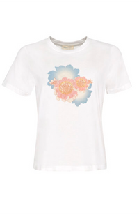 Sweet Tee – White Bloom