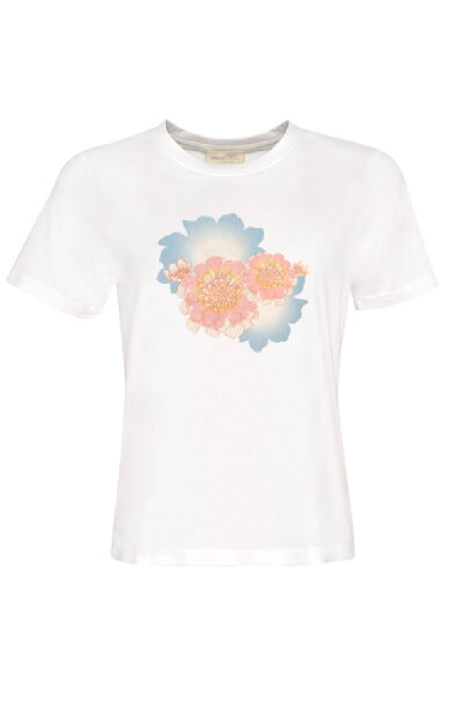 Sweet Tee – White Bloom