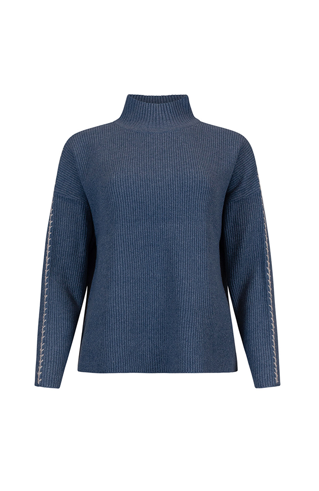 Navigator Sweater - Soft Denim