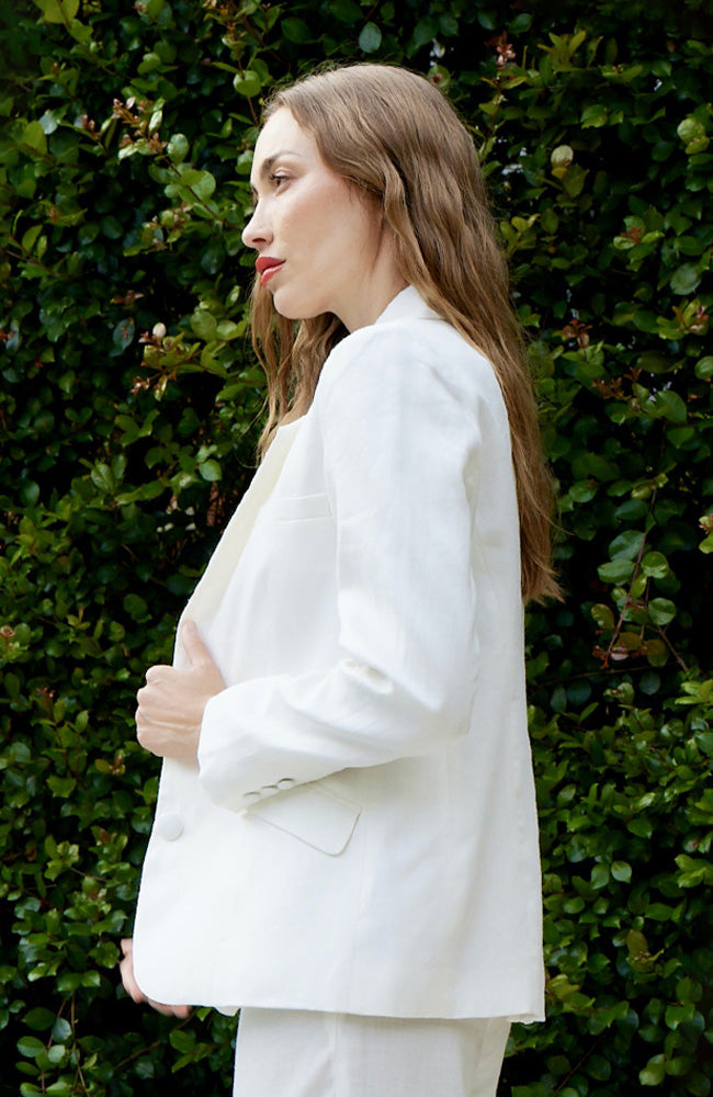 Marais Viscose Jacket - Ivory