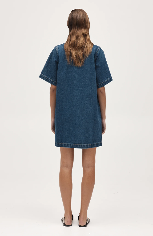 Darla Dress - Heritage Blue