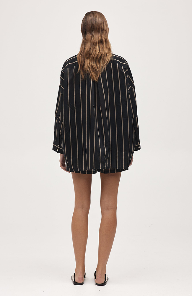 Eddie Shirt - Black Stripe