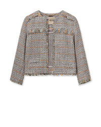 Ellis Boucle Jacket - Ecru