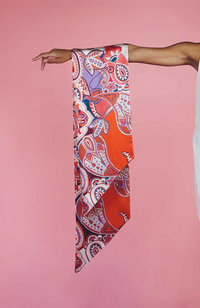 Neck Scarf Paisley - Candy