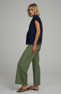 Daylesford Cotton Pant - Ivy