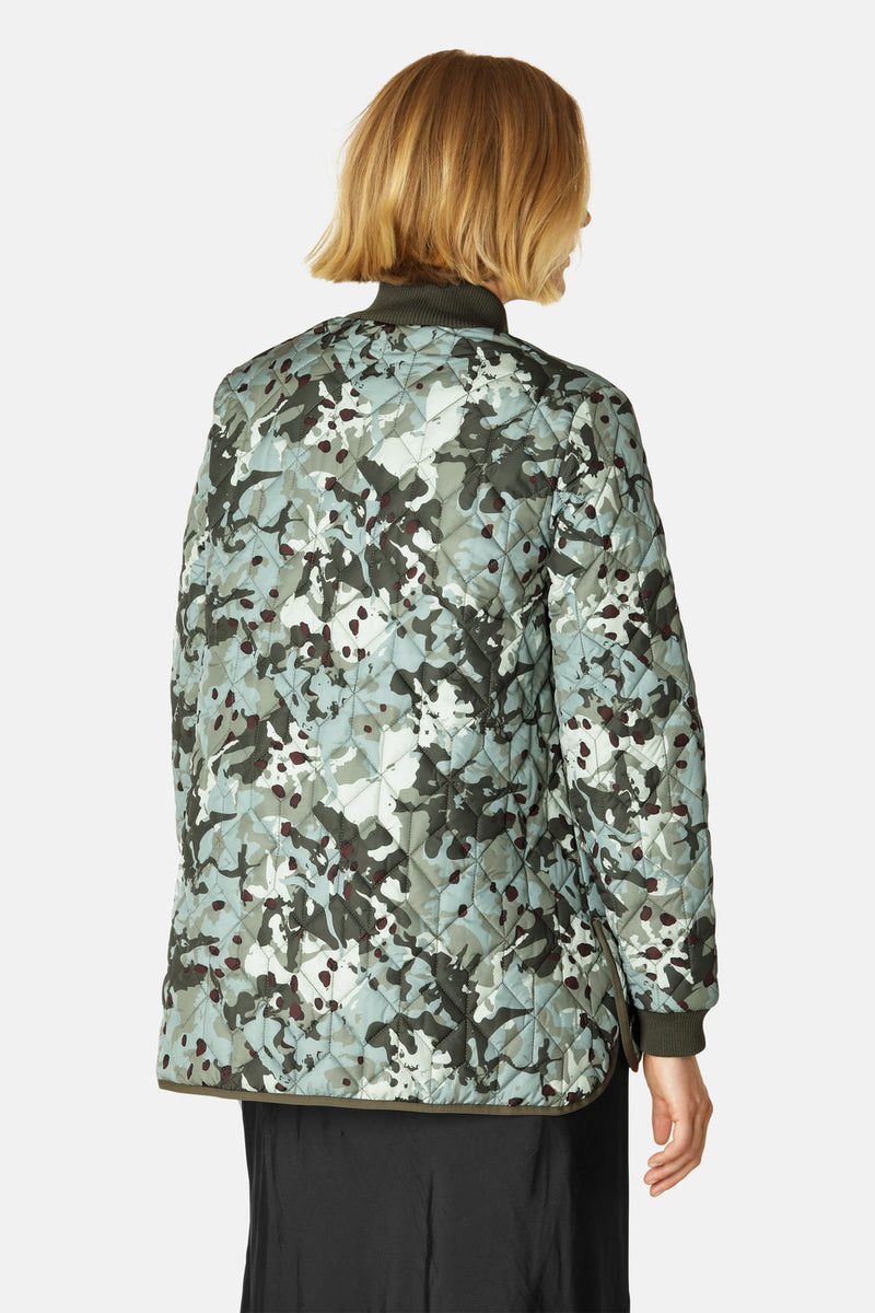 Quilt Jacket - Green Camo