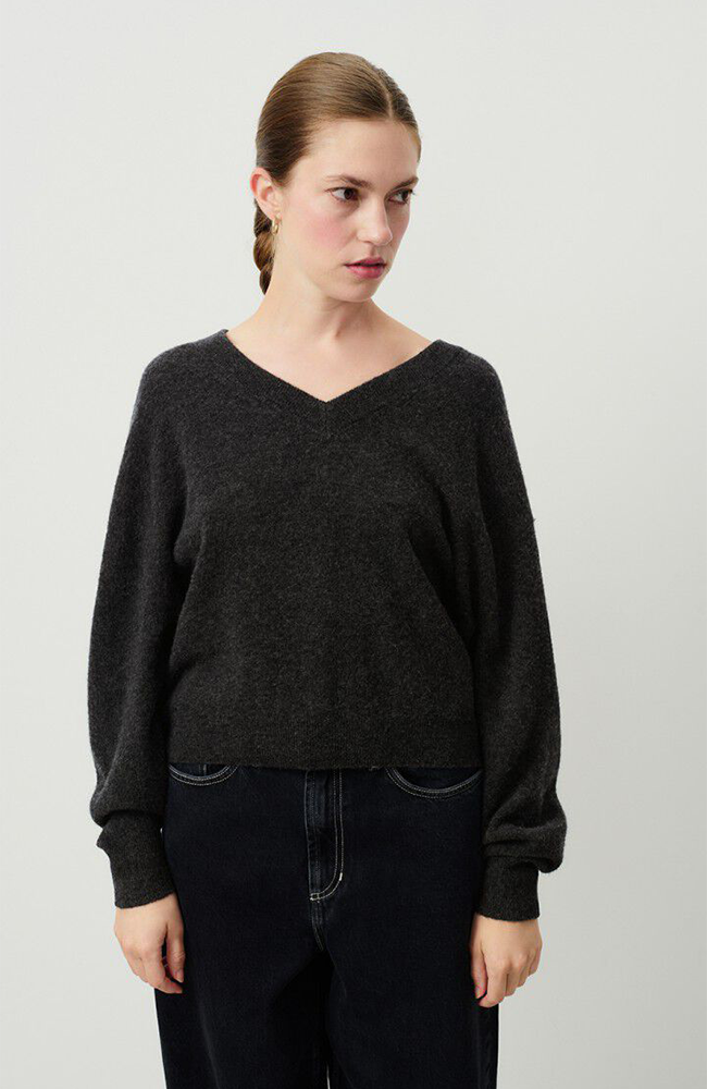 Femme Pullover Jumper - Charcoal Melange